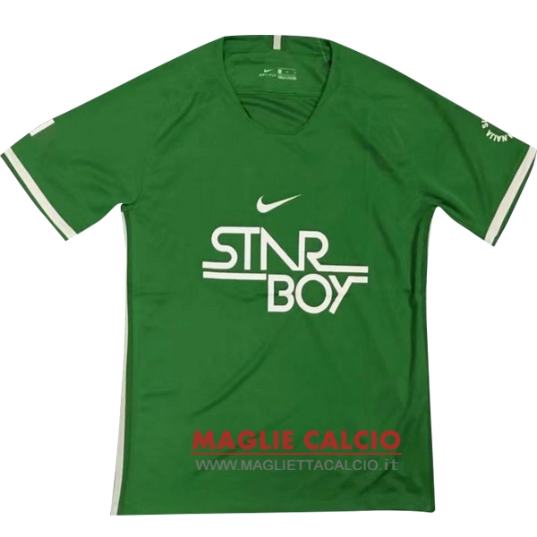 nuova formazione divisione magliette nigeria 2018 verde luce