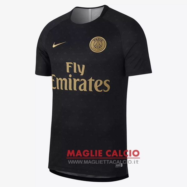 nuova formazione divisione magliette paris saint germain 2018-2019 nero oro