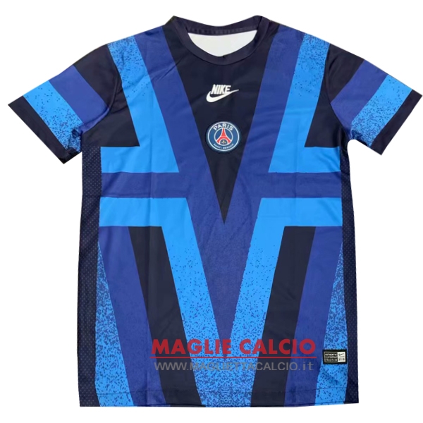 nuova formazione divisione magliette paris saint germain 2018-2019 blu nero