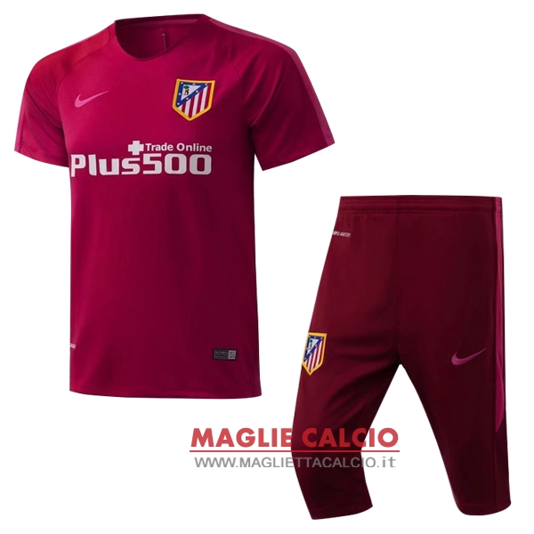 nuova formazione set completo divisione magliette atletico madrid 2018-2019 rosso