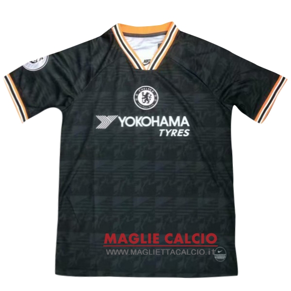 nuova magliette chelsea formazione 2019-2020 nero