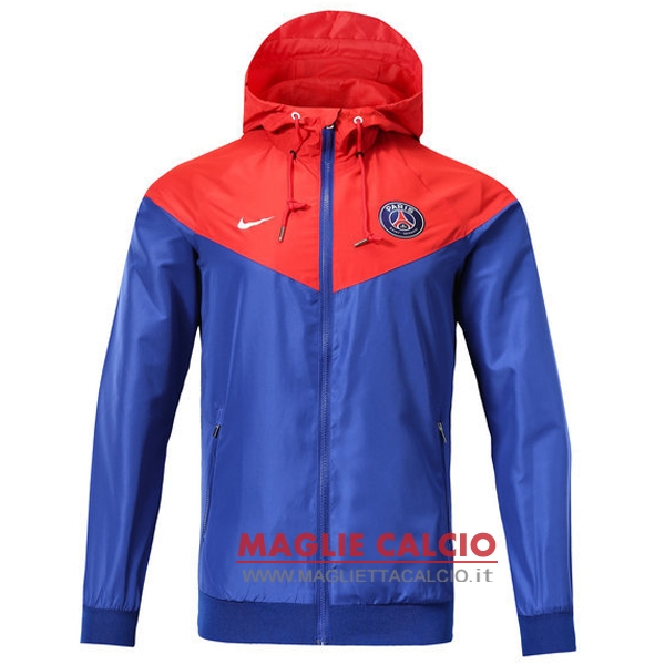 paris saint germain rosso nuova giacca a vento 2018-2019