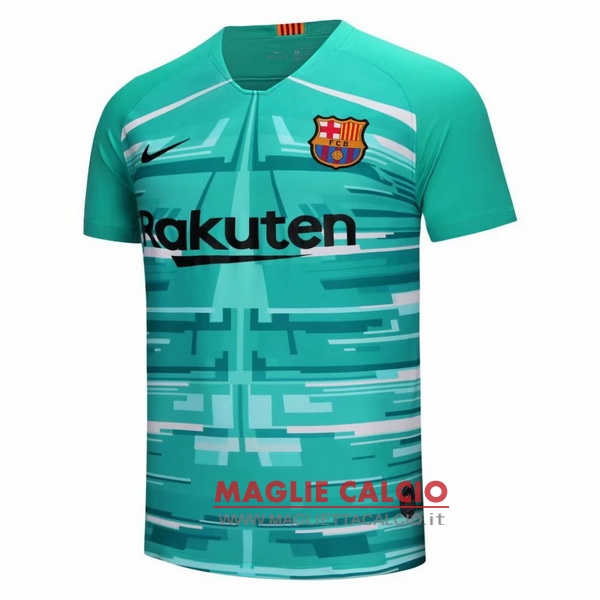 nuova portiere divisione magliette barcelona 2019-2020 verde