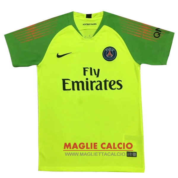 nuova magliette paris saint germain portiere 2018-2019 verde