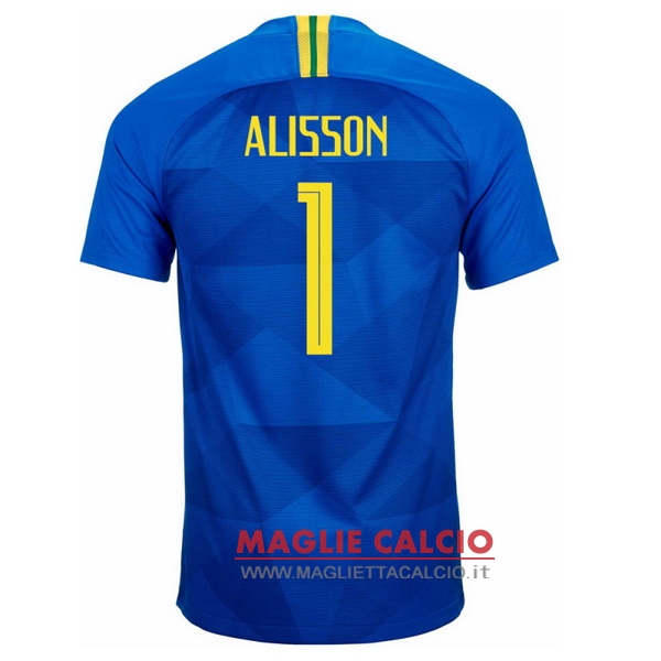 maglietta brasile 2018 alisson 1 seconda