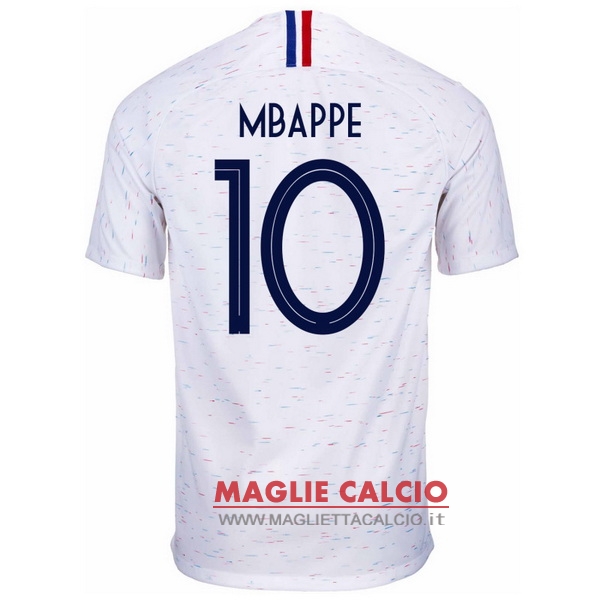 nuova maglietta francia 2018 mbappe 10 seconda