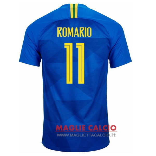 maglietta brasile 2018 romario 11 seconda