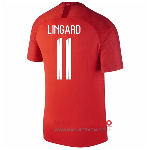 nuova maglietta inghilterra 2018 lingard 11 seconda