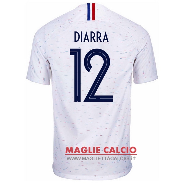 nuova maglietta francia 2018 diarra 12 seconda