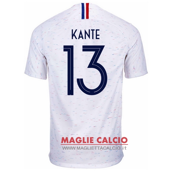 nuova maglietta francia 2018 kante 13 seconda