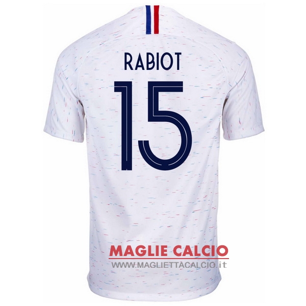 nuova maglietta francia 2018 rabiot 15 seconda