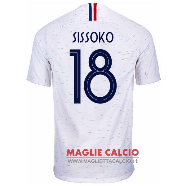 nuova maglietta francia 2018 sissoko 18 seconda