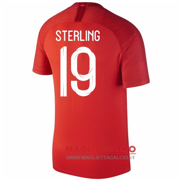 nuova maglietta inghilterra 2018 sterling 19 seconda