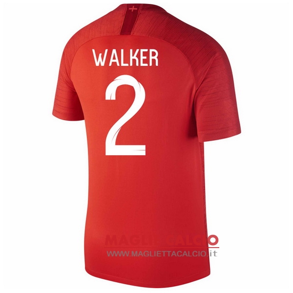 nuova maglietta inghilterra 2018 walker 2 seconda