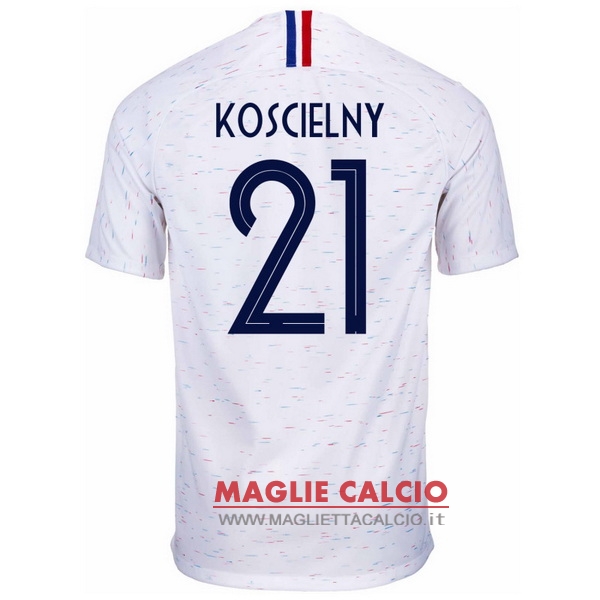 nuova maglietta francia 2018 koscielny 21 seconda