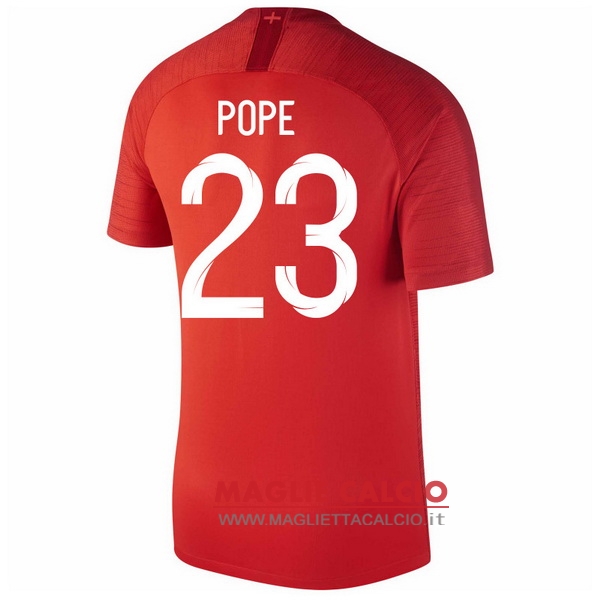 nuova maglietta inghilterra 2018 pope 23 seconda