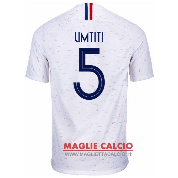 nuova maglietta francia 2018 umtiti 5 seconda