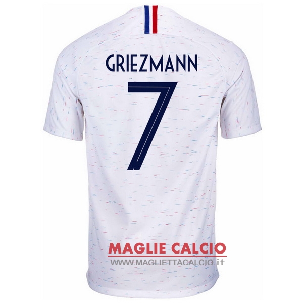 nuova maglietta francia 2018 griezmann 7 seconda