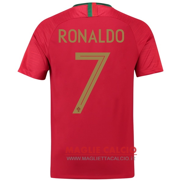nuova maglietta portogallo 2018 ronaldo 7 prima