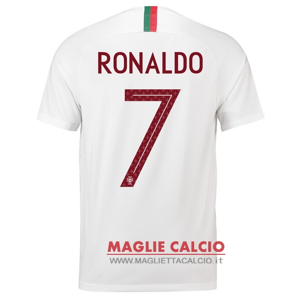 nuova maglietta portogallo 2018 ronaldo 7 seconda