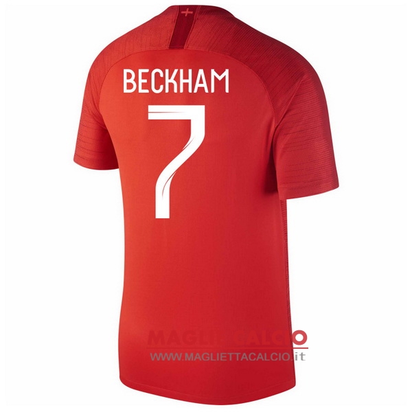 nuova maglietta inghilterra 2018 beckham 7 seconda