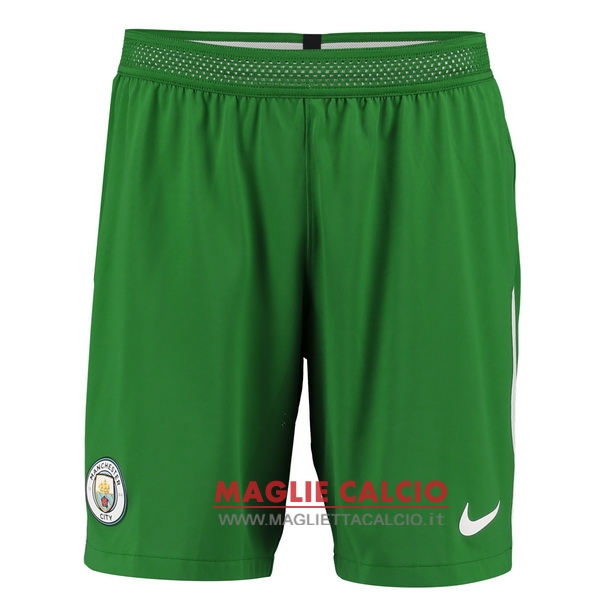 pantaloncini portiere manchester city 2017-2018 verde