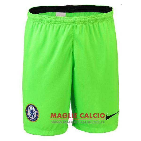 pantaloncini portiere chelsea 2018-2019 verde