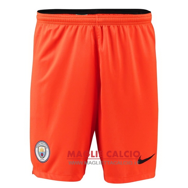 pantaloncini portiere manchester city 2018-2019 naranja