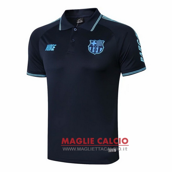 barcelona nero blu magliette polo nuova 2019-2020