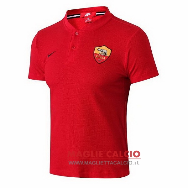 as roma rosso magliette polo nuova 2018-2019