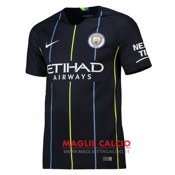 nuova seconda divisione magliette manchester city 2018-2019