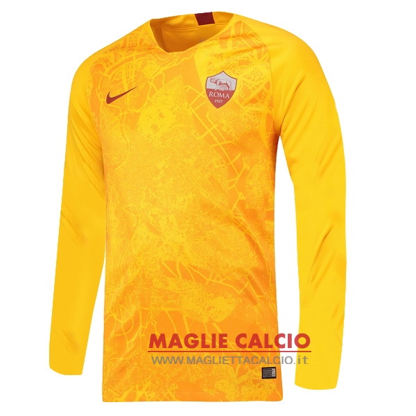 nuova terza divisione magliette manica lunga as roma 2018-2019