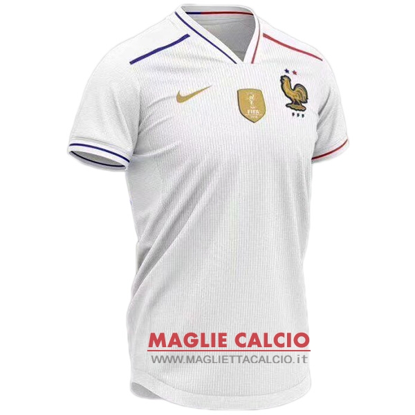 nuova concetto magliette nazionale francia 2019 bianco