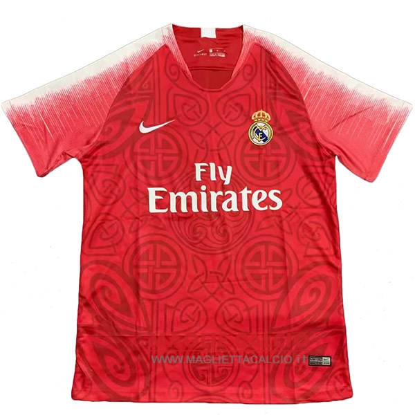 nuova concetto divisione magliette real madrid 2019-2020 rosso
