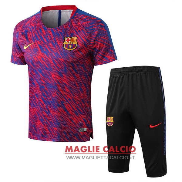 nuova formazione set completo divisione magliette barcelona 2018-2019 porpora