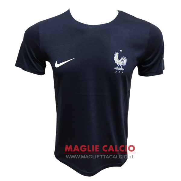 nuova formazione divisione magliette francia 2018 blu
