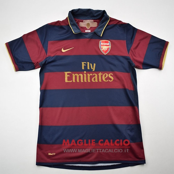 nuova prima magliette arsenal retro 2007-2008 rosso