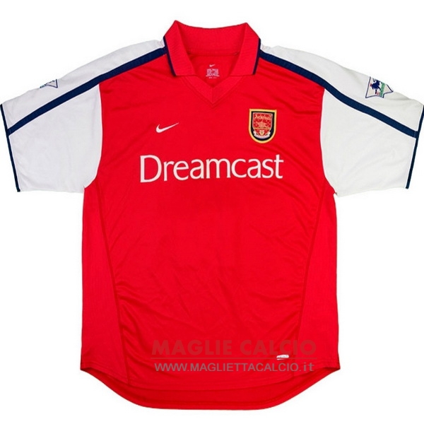 nuova prima divisione magliette arsenal retro 2000