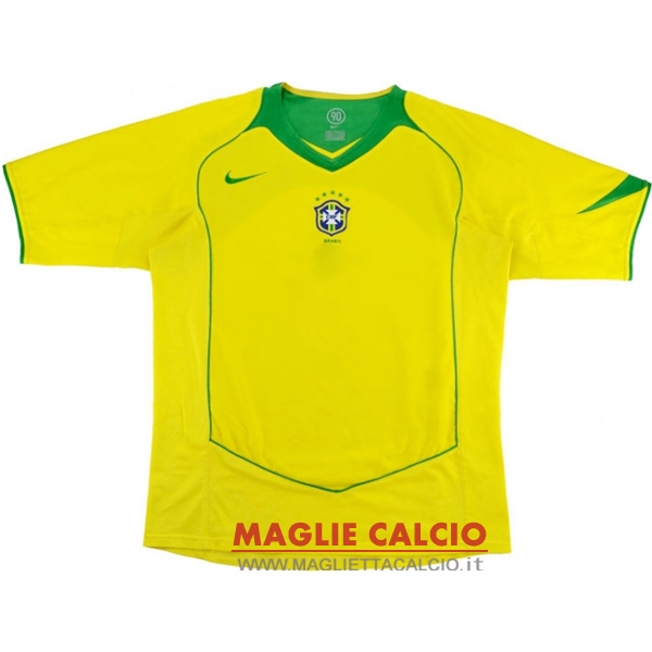 prima magliette nuova brasile retro 2004