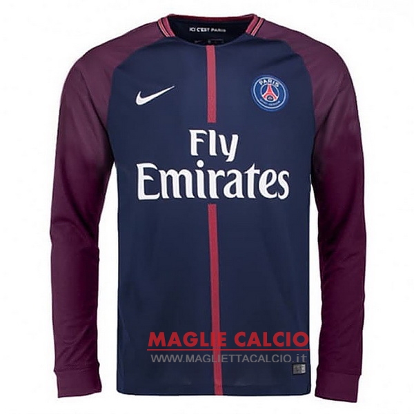 nuova prima magliette manica lunga paris saint germain 2017-2018