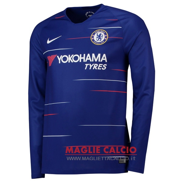 nuova prima divisione magliette manica lunga chelsea 2018-2019