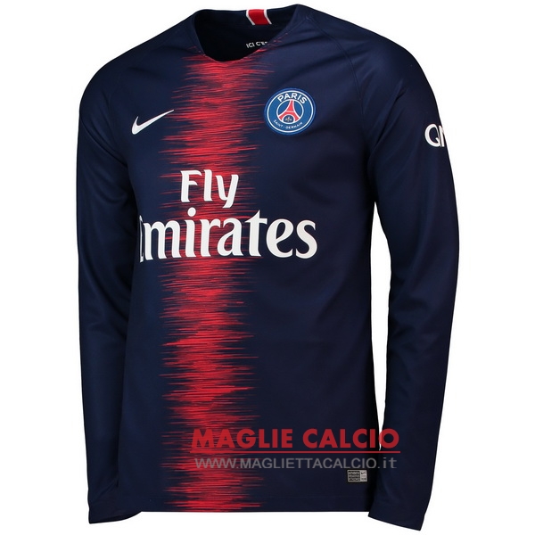 nuova prima manica lunga paris saint germain 2018-2019