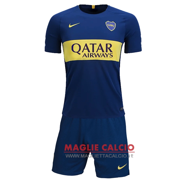 nuova prima set completo magliette boca juniors bambino 2018-2019