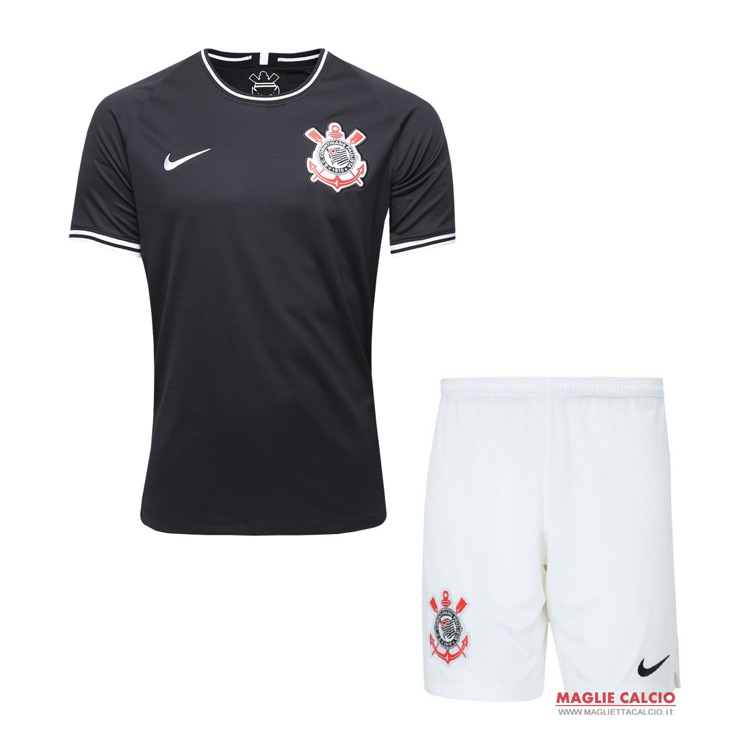 nuova seconda magliette corinthians paulista bambino 2019-2020