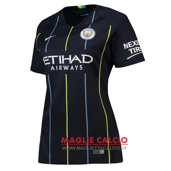 nuova seconda magliette manchester city donna 2018-2019