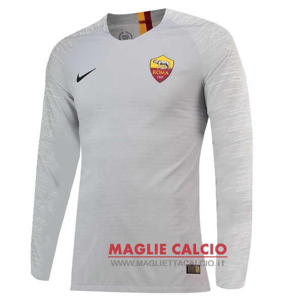 nuova seconda divisione magliette manica lunga as roma 2018-2019