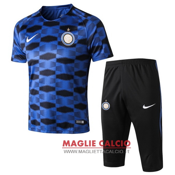 nuova formazione set completo divisione magliette inter milan 2017-2018 blu