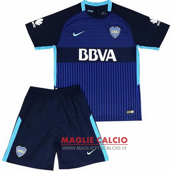 nuova terza set completo magliette boca juniors bambino 2017-2018