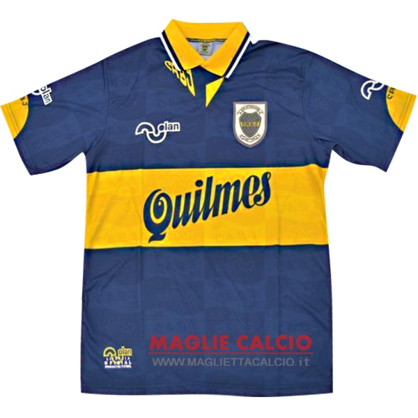 nuova prima magliette boca juniors retro 1995-1996 blu
