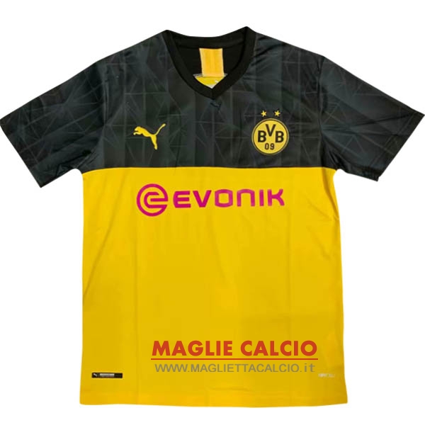 nuova champions league divisione magliette borussia dortmund 2019-2020 giallo nero